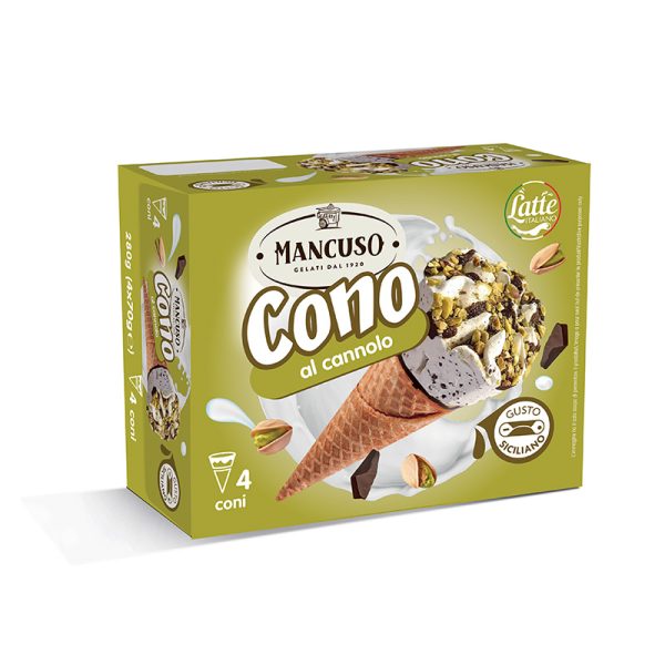 Cono Gelato al Cannolo