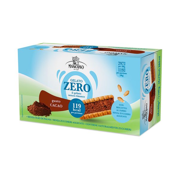 Biscotti Gelato Zero al Cacao