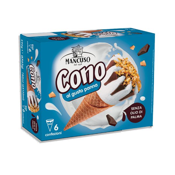 Cono Gelato alla Panna