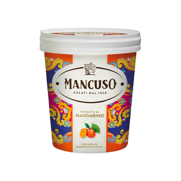 Sorbetto al Mandarino di Sicilia